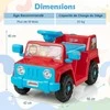 Promotions Elektrinis vaikiškas automobilis, 66x42x40 cm, raudonas