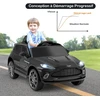 Promotions Elektrinis vaikiškas automobilis Aston Martin 105x62x52 cm Juodas