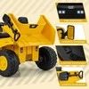 Promotions Elektrinis vaikiškas automobilis, Caterpillar licencijuotas, 110x70,5x61,5 cm, geltonas