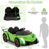 Promotions Elektrinis vaikiškas automobilis 111x61x45 cm žalias su nuotolinio valdymo pultu