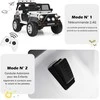 Promotions Elektrinis vaikiškas automobilis, 115,5x73,5x72,5 cm, juodas
