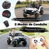 Promotions Elektrinis vaikiškas automobilis 97x61,5x58 cm baltas, su baterija