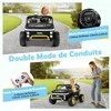 Promotions Elektrinis vaikiškas automobilis, 133x83.5x76 cm, juodas, metalas