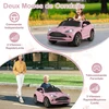 Promotions Elektrinis vaikiškas automobilis Aston Martin 105x62x52 cm rožinis