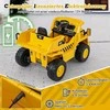Promotions Elektrinis vaikiškas automobilis, Caterpillar licencijuotas, 110x70,5x61,5 cm, geltonas