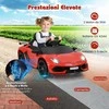 Promotions Elektrinis žaislinis automobilis, Lamborghini licencijuotas, 107x64x46 cm, baltas