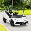 Promotions Elektrinis žaislinis automobilis, licencijuotas Lamborghini, 107x64x46 cm, raudonas