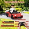 Promotions Elektrinis žaislinis automobilis, Lamborghini licencijuotas, 107x64x46 cm, baltas