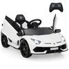 Promotions Elektrinis žaislinis automobilis, licencijuotas Lamborghini, 107x64x46 cm, raudonas
