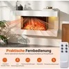 Promotions Elektrinė židinys, 82x20.6x41.8 cm, Balta