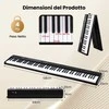 Promotions Elektroninis klaviatūra, 128x23x5,5 cm, juoda