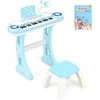 Promotions Elektroninis vaikų pianinas žaislas, 47x20x57 cm, mėlynas