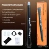 Promotions Elektroninis vėjinis instrumentas, 4.5x42.5 cm, juodas