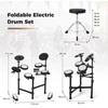 Promotions Elektroninių būgnų rinkinys, Sulankstomas, 110.5x63.5x111.8 cm, Juoda ir Balta