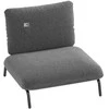 Promotions Fotelis, 92x97x82 cm, Pilka, Su laikymo vieta