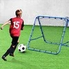Promotions Futbolo atmušimo tinklas, 100x100 cm, mėlynas ir juodas