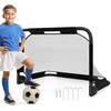 Promotions Futbolo vartai, 91x62x62 cm, juodi, sulankstomi