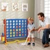Promotions Giant 4-in-1 žaidimų rinkinys 4-to-Score su krepšiniu ir žiedų mėtymu Tamsiai mėlynas