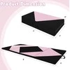 Promotions Sulankstoma gimnastikos kilimėlis, 240x117x5 cm, juoda ir rožinė