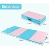 Promotions Gimnastikos kilimėlis, 243,8x121,9x5,1 cm, mėlynas, sulankstomas