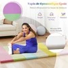Promotions Gimnastikos kilimėlis, 3 dalių sulankstomas, 180x120x4 cm, įvairiaspalvis, putplastis ir PU