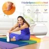Promotions Gimnastikos kilimėlis, trijų dalių storas čiuožimo kilimėlis, spalvotas