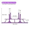 Promotions Gimnastikos lygiagretės, 251,5x132x139,7 cm, violetinės