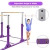 Promotions Gimnastikos lygiagretės, 251,5x132x139,7 cm, violetinės