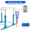 Promotions Gimnastikos lygiagretūs skersiniai, 251,5x132x139,7 cm, violetinė