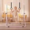 Promotions Gimnastikos skersinis, 111,5x144,5x132 cm, rožinė, metalas