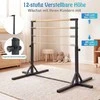 Promotions Gimnastikos skersinis, 195x121x85-145 cm, juodas, metalinis rėmas