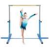 Promotions Gimnastikos skersinis, 195x121x85-145 cm, mėlynas, metalinis rėmas