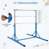 Promotions Gimnastikos skersinis ir kilimėlis, 136x172x90-150 cm, mėlyna, sulankstoma metalinė sporto įranga