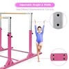 Promotions Gimnastikos treniruočių lygiagretūs strypai, 251,5x132x139,7 cm, violetinės spalvos
