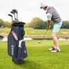 Promotions Golf krepšys, 127 cm, Tamsiai mėlynas Pilkas Raudonas