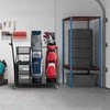 Promotions Golfo krepšio organizatorius, 95.3x39.4x94 cm, Juodas