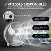 Promotions Grindinis ventiliatorius, 65x37x67 cm, juodas