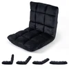 Promotions Grindų kėdė 14 pozicijų reguliuojamas atlošas 98,5x49,5x14 cm tamsiai pilkas flanelis