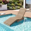 Promotions Gultai 2 vnt. 163x55x64 cm rudos spalvos