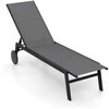 Promotions Gultas gultas 190x59x33,5 cm pilka, reguliuojamas audinys