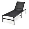 Promotions Gultas kėdė, 64x198x67-103 cm, Juoda