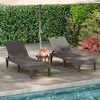 Promotions Gultas komplektas, 156x55x83 cm, Rudas
