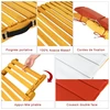 Promotions Gultas su pagalvėle 190x55x52 cm natūrali/kremiškai balta/raudona