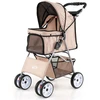 Promotions Gyvūnų vežimėlis 80x48.3x101.6 cm Smėlio spalvos