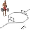 Promotions Hex štangos trap baras, 142x62x13 cm, sidabrinė, plienas