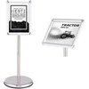 Promotions Informacinis stendas, 33x24 cm rėmas, Aliuminis, Sidabrinis