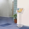Promotions Informacinis stendas, 33x24 cm rėmas, Aliuminis, Sidabrinis