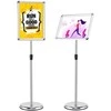 Promotions Informacinis stovas, aukščio reguliavimas, 89,5x33x24 cm, juodas