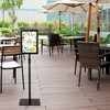 Promotions Informacinis stovas, 33x24 cm, sidabro spalvos, juodas