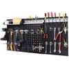 Promotions Įrankių organizatoriaus pegboard komplektas, 120x60x2 cm, juoda tamsiai mėlyna